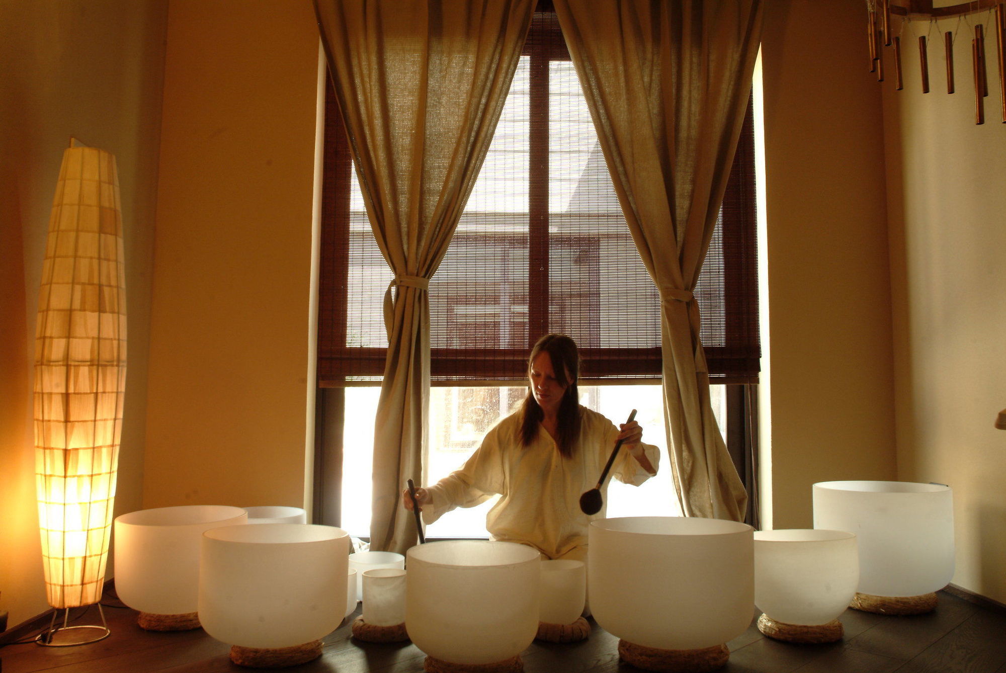 Fonteverde Lifestyle & Thermal Retreat - The Leading Hotels Of The World ซานกัสชาโน ดี บาญญี สิ่งอำนวยความสะดวก รูปภาพ A sound bath